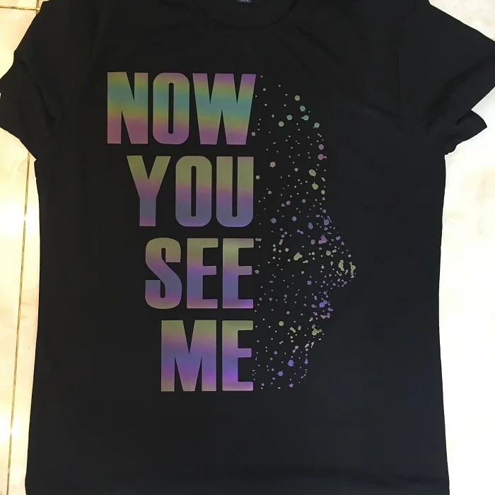 Heat transfer reflective logo /logo design for basketball jersey tshirt