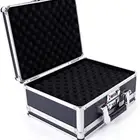 Aluminum New Framed Locking Gun Pistol Handgun Lock Box Hard Storage Carry Case