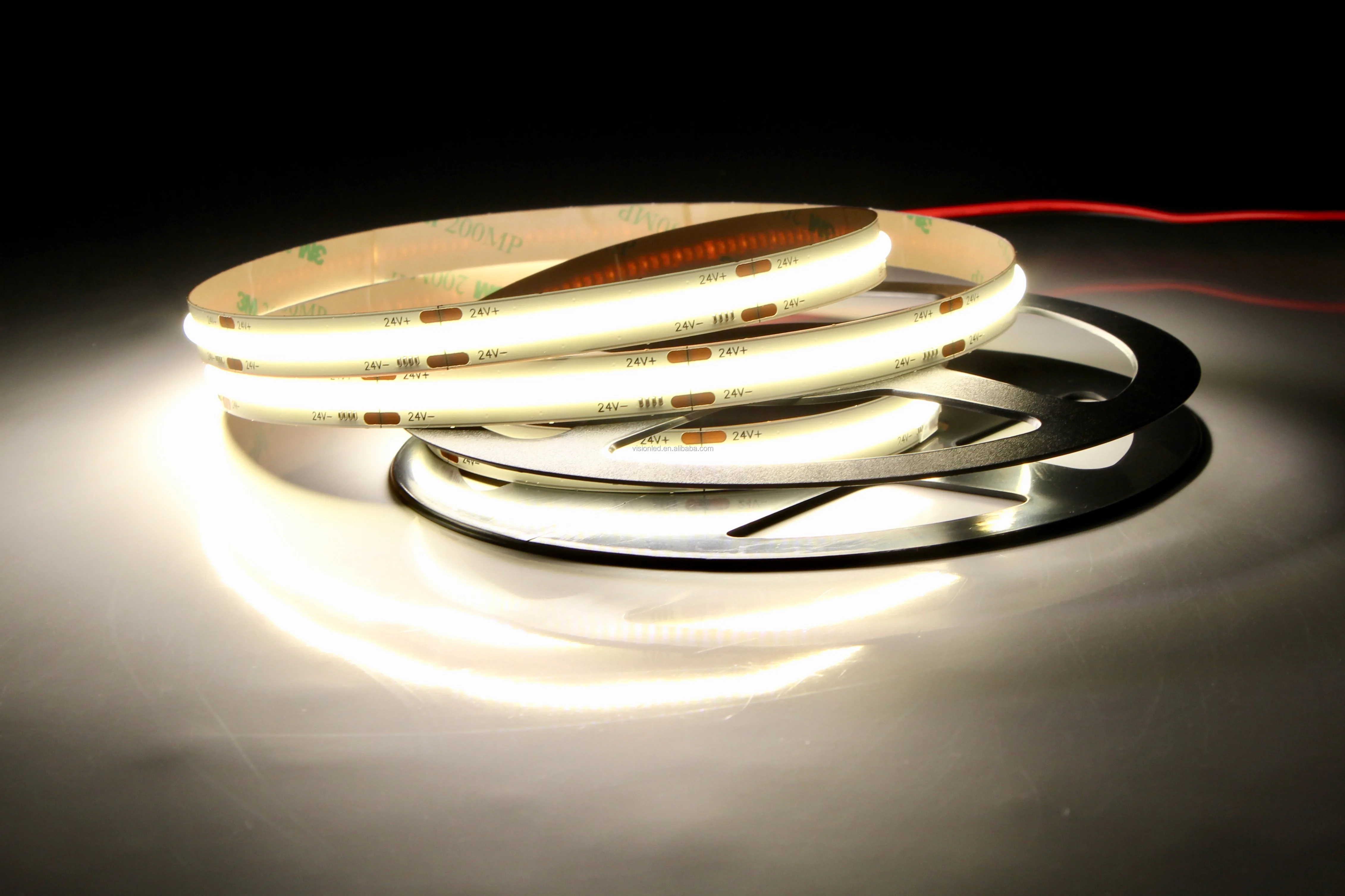 Hot COB LED Flexible Strips Light, 12V or 24V DC, 8mm or 10mm FPC
