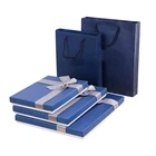 Customized Printing Colorful Logo Boxes for Clothing Scarf Wigs Accessories Packing Gift Box Wholesale