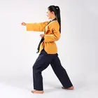 White Blue Red Black Material Arts Fighter Taekwondo Uniform
