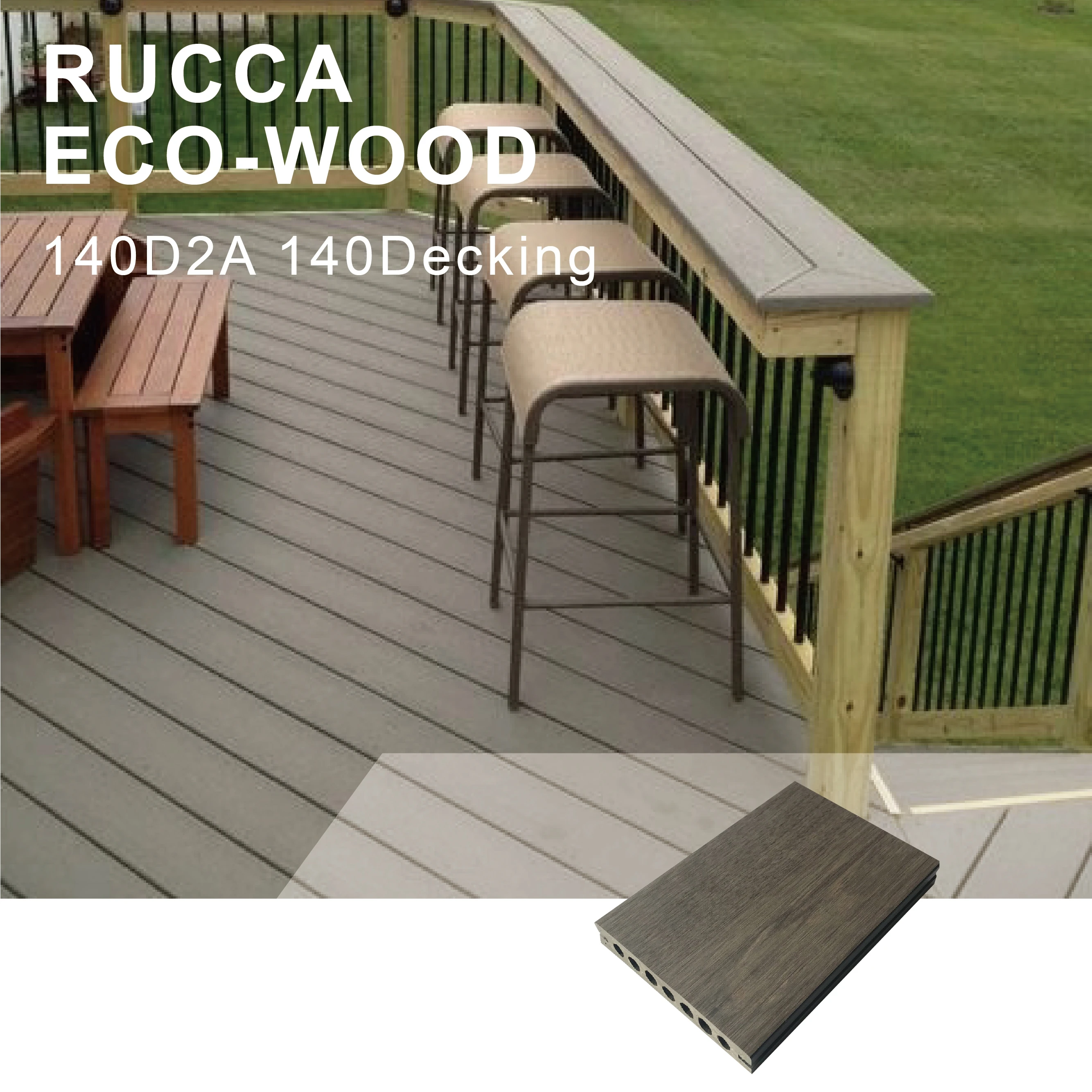 Wpc Wood Plastic Composite Waterproof Composite Outdoor Deck Floor