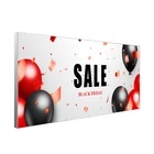 Fabric led light box aluminum profile Led canvas light box with printing frameless