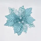 Wholesale artificial christmas flower poinsettia