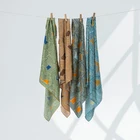 Free Samples Factory Custom Logo Digital Print Silk Scarf