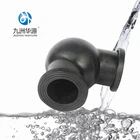 Huayuan gost 17375-2001 pipe elbow stainless rubber 90 bend