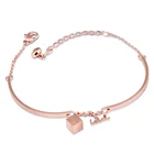 Beautiful Gift Rose Gold Stainless Steel Facet Friendship Bracelet Kit Sister Bracelet