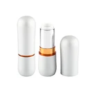 high quality white metal aluminum make your own lipstick tube