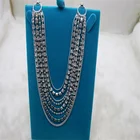 Cuban necklace alloy hip hop bling jewellery