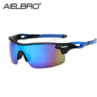 MTB Bike Glasses Riding Goggles Rimless Half Frame Sports Eyewear Bicycle Polarized Cycling Sunglasses