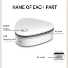 For Generator High Quality Air Purifier Ozone Air Purifier For Home Portable Ozone Generator