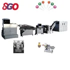Lollipop candy making machine with packing machine