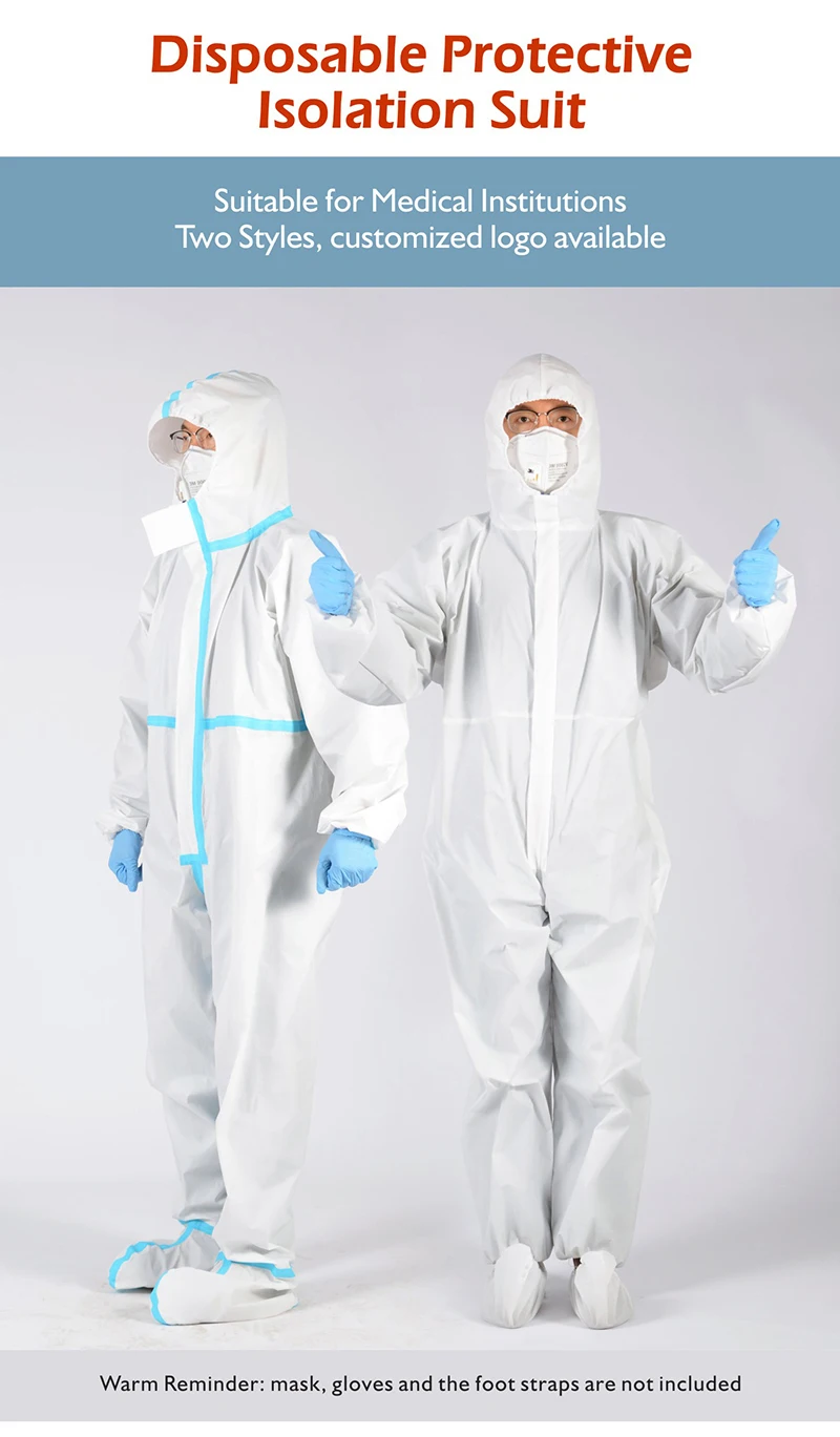 high quality medical ebola protection coverall protective