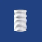 Alumina ceramic tube / ring glazed / Mo Mn metallized ceramic tube