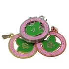 Fashion Design Custom Enamel Logo Metal Pendant Charms for Necklace
