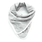 Manufacturers Custom Organic Cotton Baby Eating Bibs