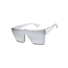 Rays Sun Retro Custom Women Big Square Rectangle Frame UV Rays Sunglasses Sun Glasses