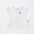 Kids Fashion Girl Comfortable Casual Clothes Kids Fashion Summer Swing Ruffle T Shirt For Lovely Girl