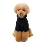 small dog clothes black white pink custom color available fleece sweatshirt sweater for puppy