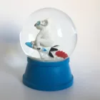 Angel 3D Mascot Snow Globe Animal Squirrel Souvenir Glass Water Ball Wholesales