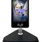 HF-RA08T 8 Inch Touch Temperature Records Report Biometric Time Attendance System Face Recognition Time Attendance