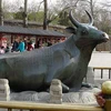 Manufacturers undertake customization Ancient bronze casting Popular Bull Sculpture from China City sculpture