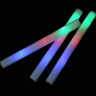 Factory Sale Cheap Cheering Props LED Flashing Foam Stick LED Glowing Multicolor Foam Baton