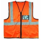 High visibility 60gsm polyester traffic safety vest