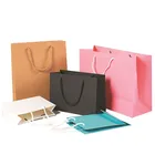 printing wine white small silver reusable retail portable pink promotional custom net nature paper tote shopping bag