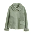 2020 New Pretty Women Sweater Ladies Casual Coat Solid Loose Size Trench Phony Pocket Design