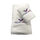 Terry Hotel Use Soft Hand Feeling 100% Cotton White Terry Towel Set