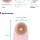 Stoma Colostomy Ostomy Bag Factory Direct Sales 1 Piece Ostomy Urostomy Colostomy Stoma Bag Non Woven