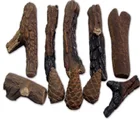 hot sale decorative ceramic fireplace logs