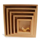 LeaderJoy Kids Early Learning Educational Toys Wooden Montessori Material