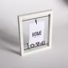 Models Photo Photo Frame New Models New Models 4"x6" White Hanging Funny Square Metal Photo Frame