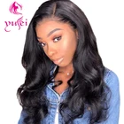 Lace Front Wig Wholesale 150% 180%Density Pre Plucked Body Wave Raw Indian Hair Unprocessed 13X4 Lace Front Wig