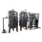 full stainless steel 5000 lph ro pure drinking water purifying vending filter machine plant