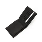 Wholesale Pu Mens Wallet Rfid Wallet Men Wholesale RFID Blocking Black Minimalist PU Leather Nylon Mens Slim Wallet