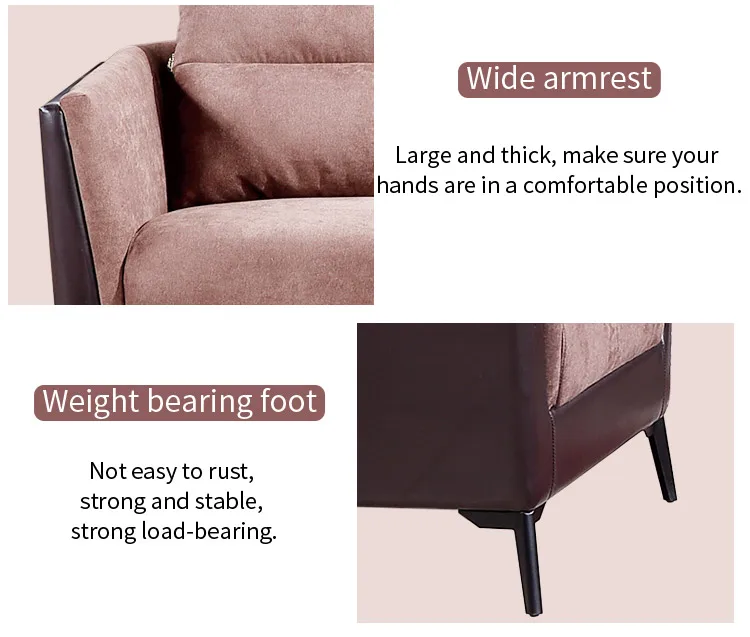 Pengpai Custom Cloth Set Office Furniture Lazy Sofa