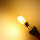 ミニ G4 COB LED フィラメント電球 3 ワット 12V 15 ワットハロゲンランプ交換ガラスカバー AC/ DC 12V 200LM ウォームホワイト、クールホワイト