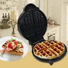 Electric round belgian belgium corn waffle maker for home use