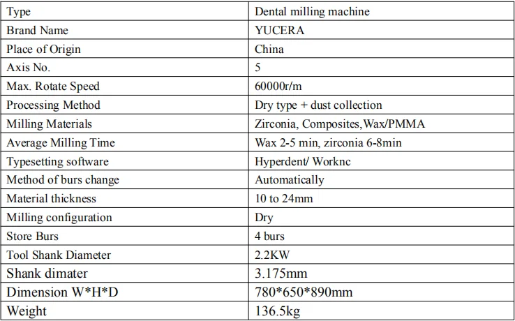 CAD CAM Dental Equipment and Dental Milling Machine 5 Axis for Snapon Smile