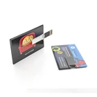 Customized LOGO Gift Card Printing USB 2.0 Pen Drive Memory Flash Stick 8GB U Disk