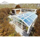 Outdoor Retractable Pool Serenity Swim Spa Polycarbonate Enclosures