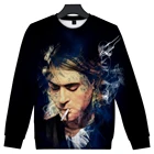 China Factory Price 3D Printing Mens Oversized Long Sleeve Hoodies