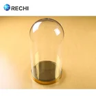 RECHI Custom Design & Manufacture Clear Dustproof Acrylic Flower Display Cover Tube