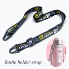 Gift Cute Plastic Flask Bottle Holder Polyester Strap For Business Promotional Gift