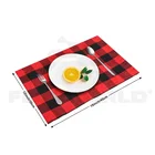 Wholesale Cheap Custom Printing Decoration Cotton Place Mat for Table