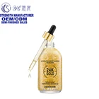 OEM/ODM Organic Skin Care Serum Moisturizing Whitening Hyaluronic Acid 24k Gold Serum Cosmetics manufacturer