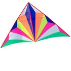 Easy fly colorful delta kite from the kite factory